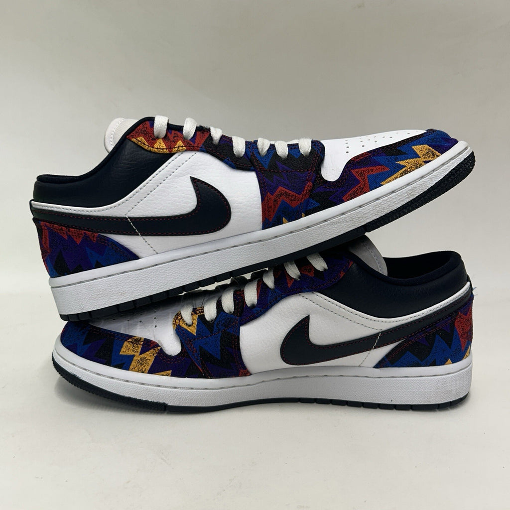 Nike Air Jordan 1 Low SE Retro Shoes “Nothing But Net” CZ8659-100 Men’s 9 Worn