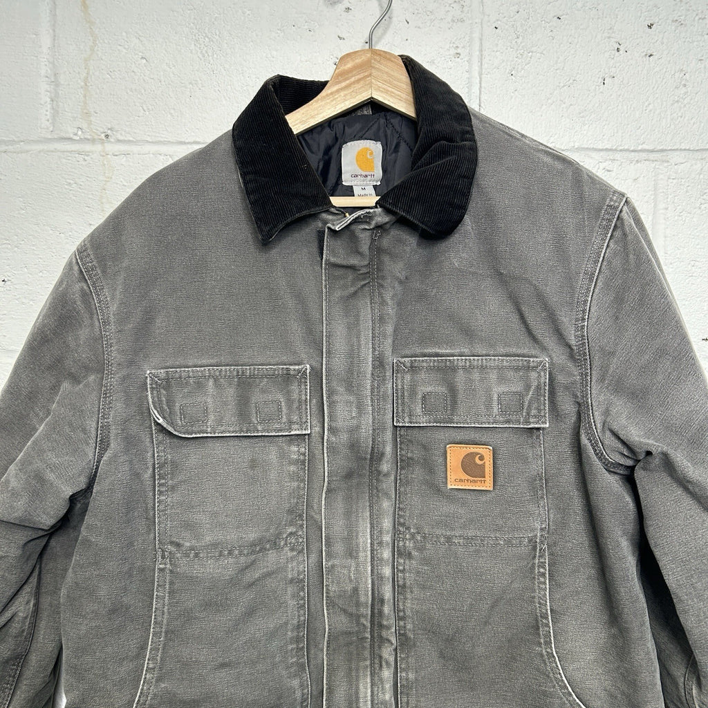 Vintage Carhartt Quilted Artic Jacket “Gravel Grey” C26 GVL Men’s Medium