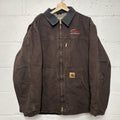 Vintage Carhartt Sherpa-Lined Ridge Jacket “Dark Brown” C61 DKB Men’s X-Large