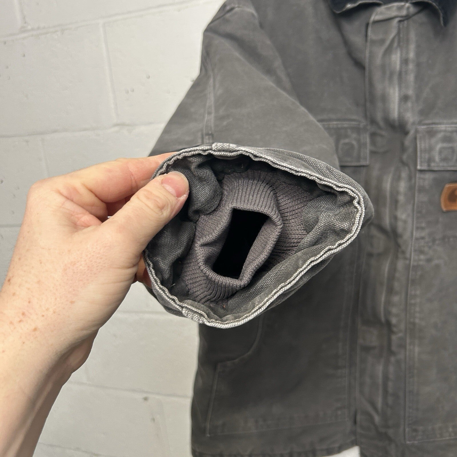 Vintage Carhartt Quilted Artic Jacket “Gravel Grey” C26 GVL Men’s X-Large