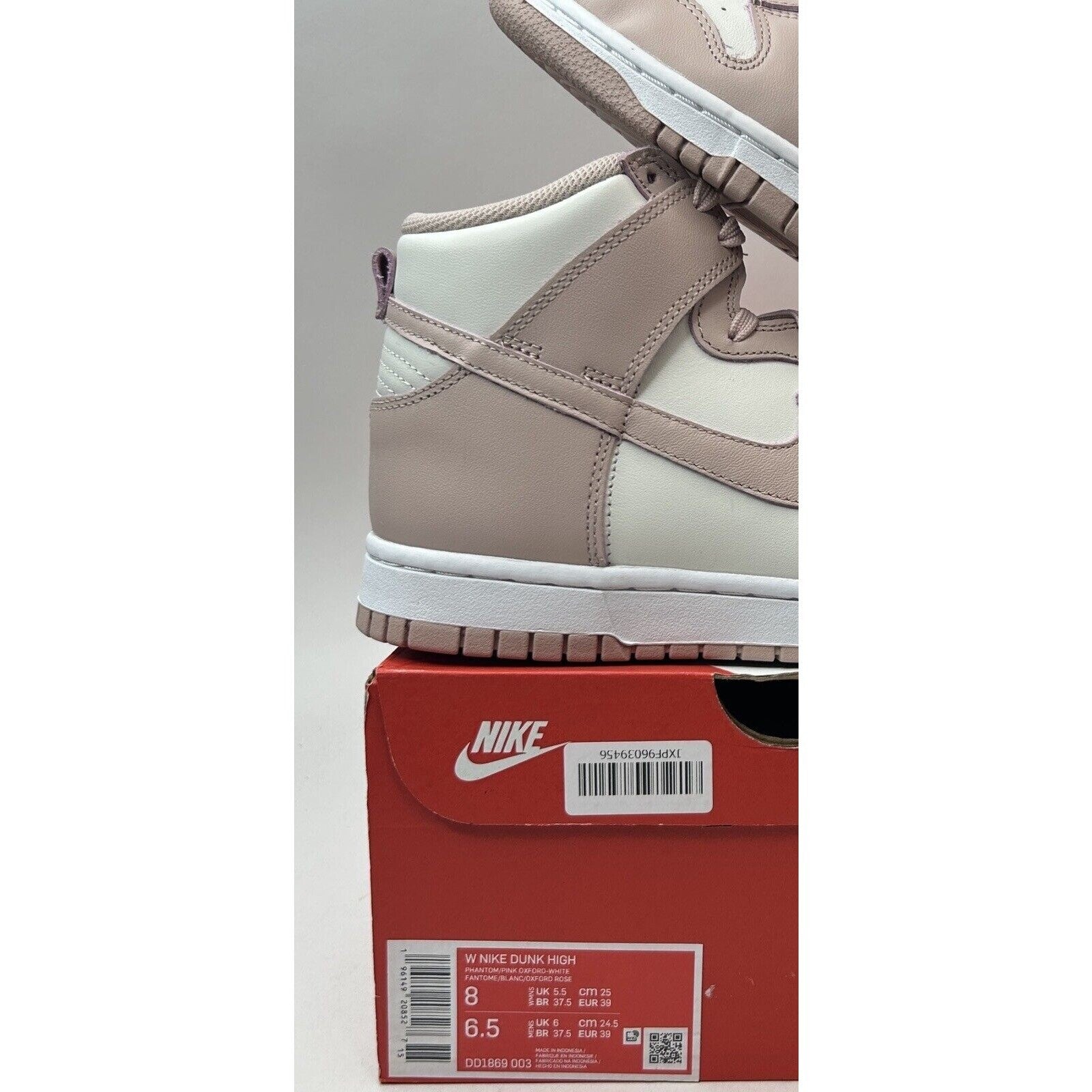 Nike Dunk High WMNS “Pink Oxford” DD1869-003 Women’s 8 New