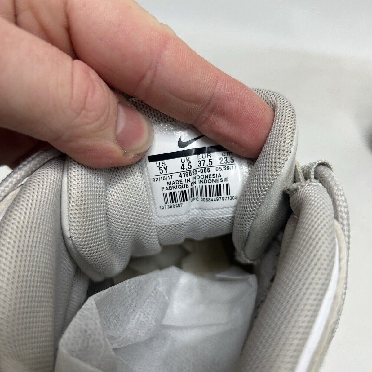 Nike Shoes Air More Uptempo GS “Light Bone” 2024