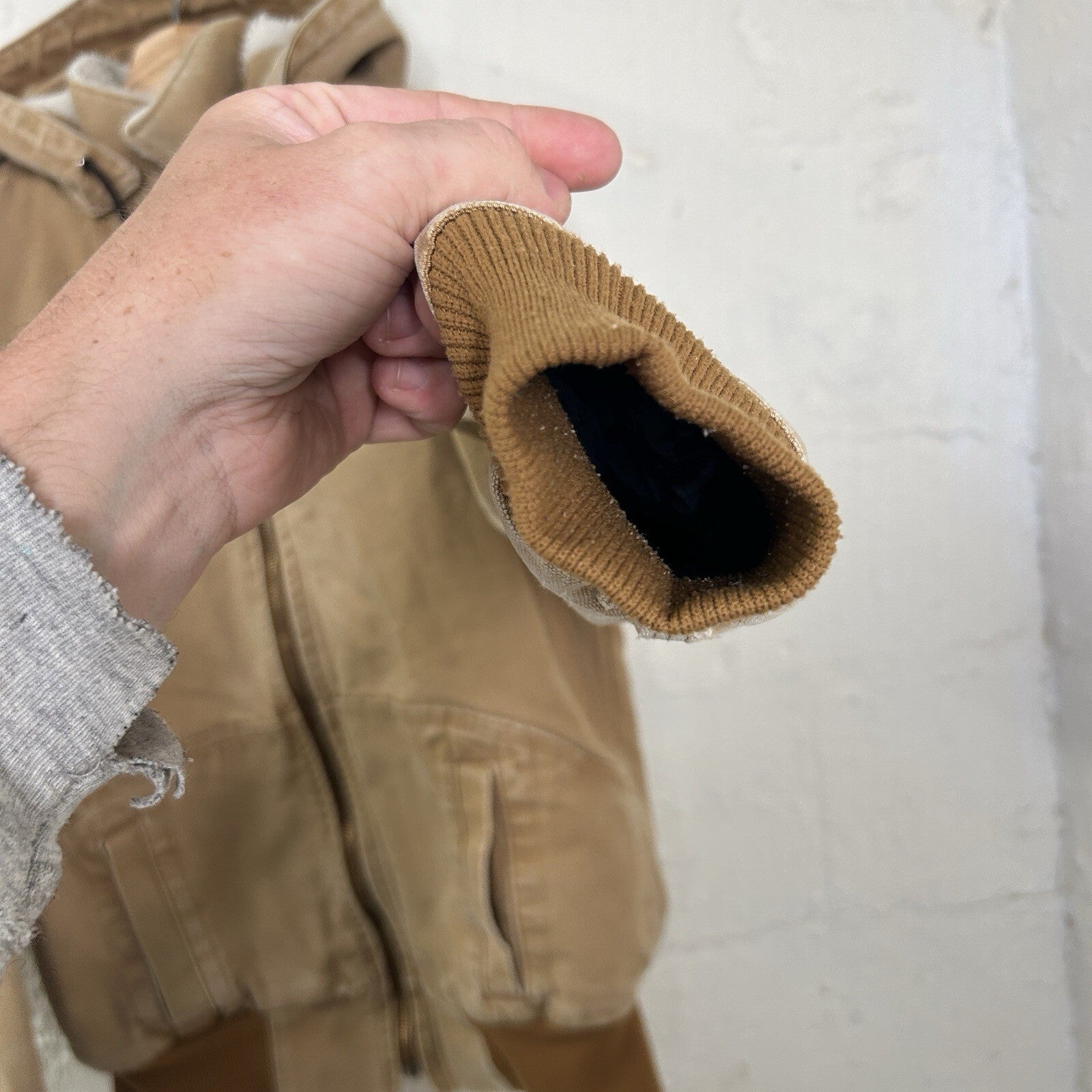 Carhartt Sherpa-Lined Wildwood Jacket “Brown” 100815-211 Women’s Medium