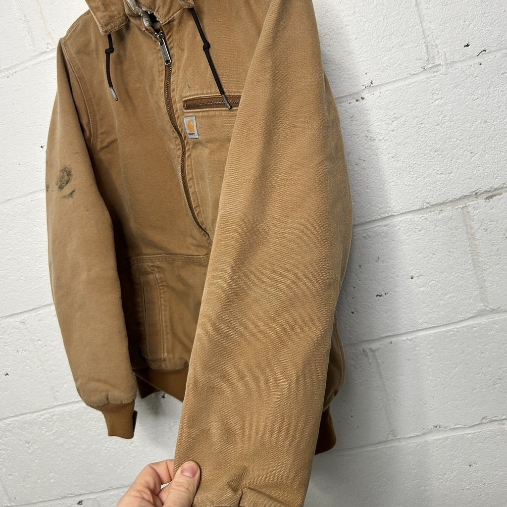 Carhartt Sherpa-Lined Wildwood Jacket “Brown” 100815-211 Women’s XL