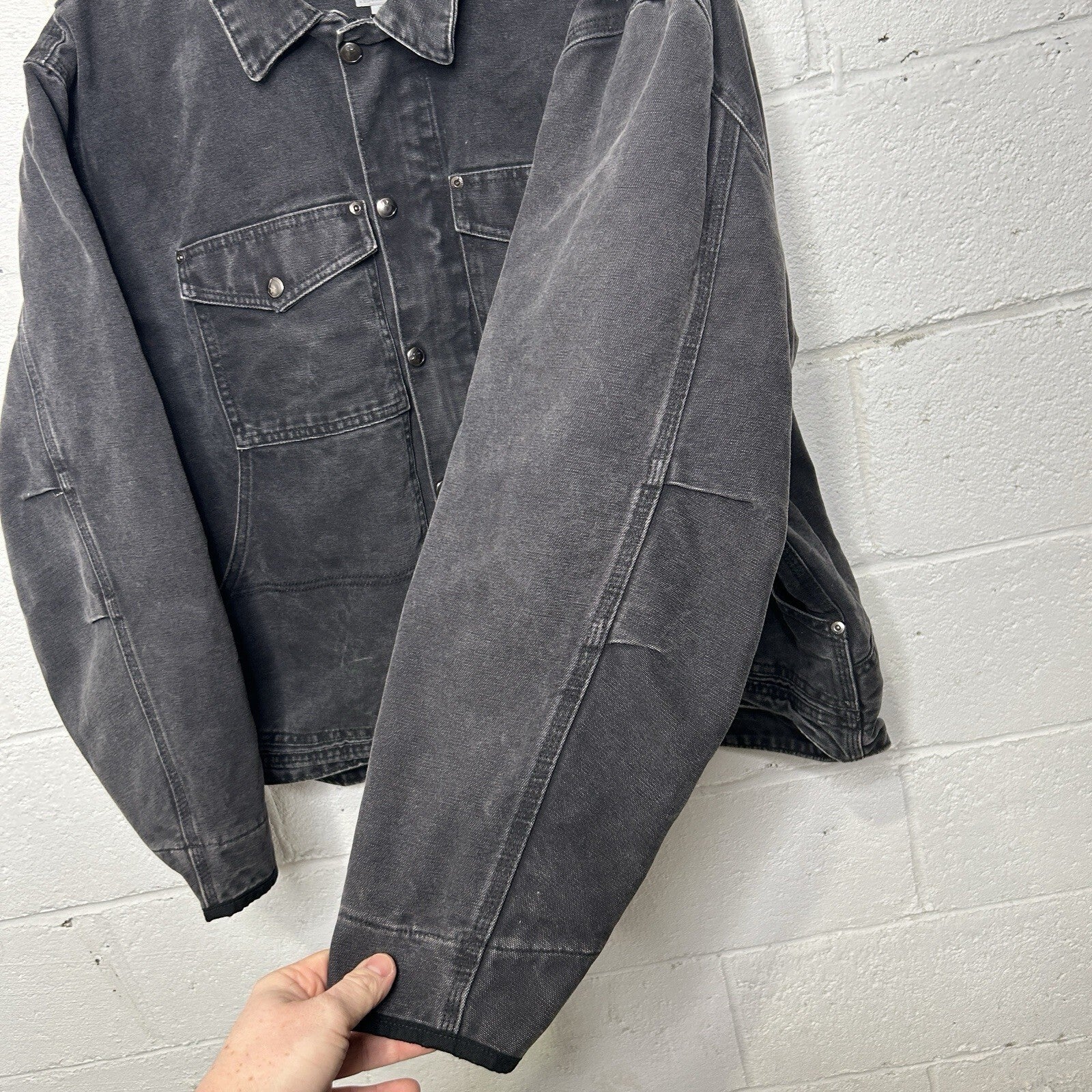 Carhartt Berwick Fleece-Lined Jacket “Black” 101230-001 Men’s 2XL