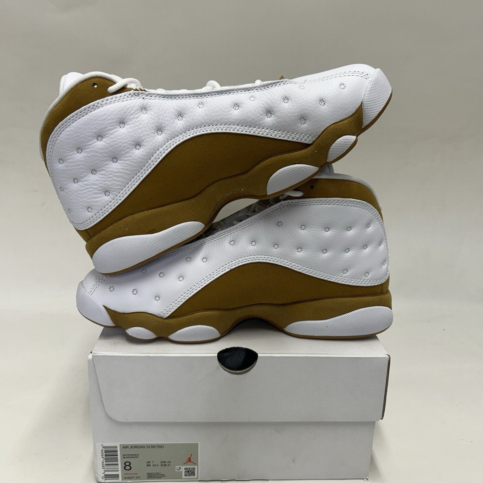 Nike Air Jordan 13 Retro “Wheat White” 2023 414571-171 Men’s 8 New