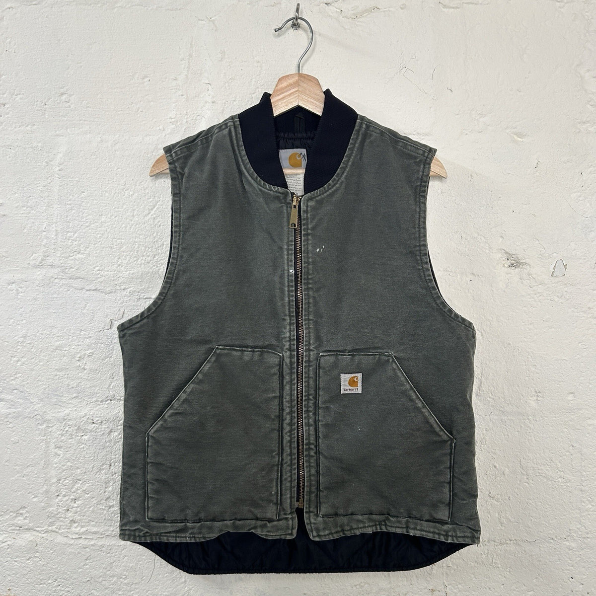 Vintage Carhartt Quilted Artic Vest “Dark Green” V32 DGR Men’s Medium