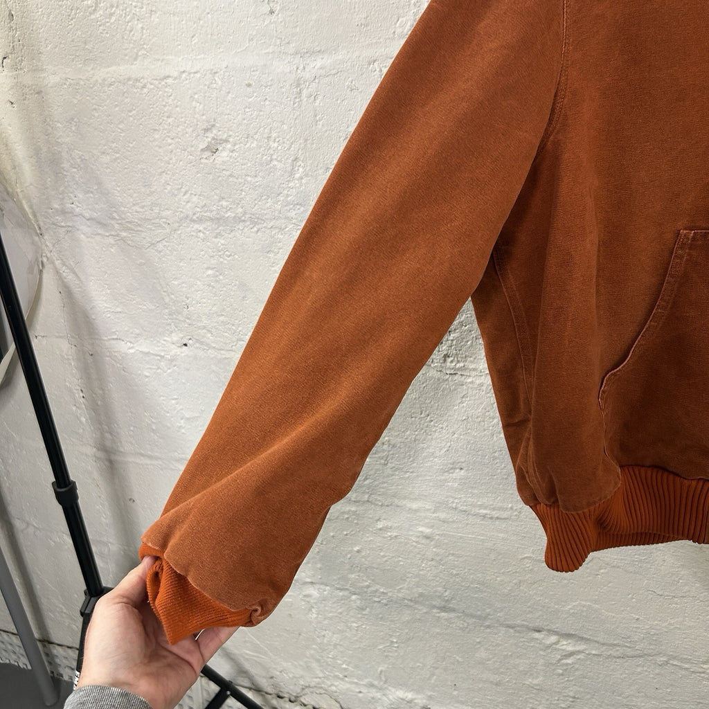 Carhartt Quilted Hooded Active Jacket “Blackened Orange” J130 806 Men’s X-Large