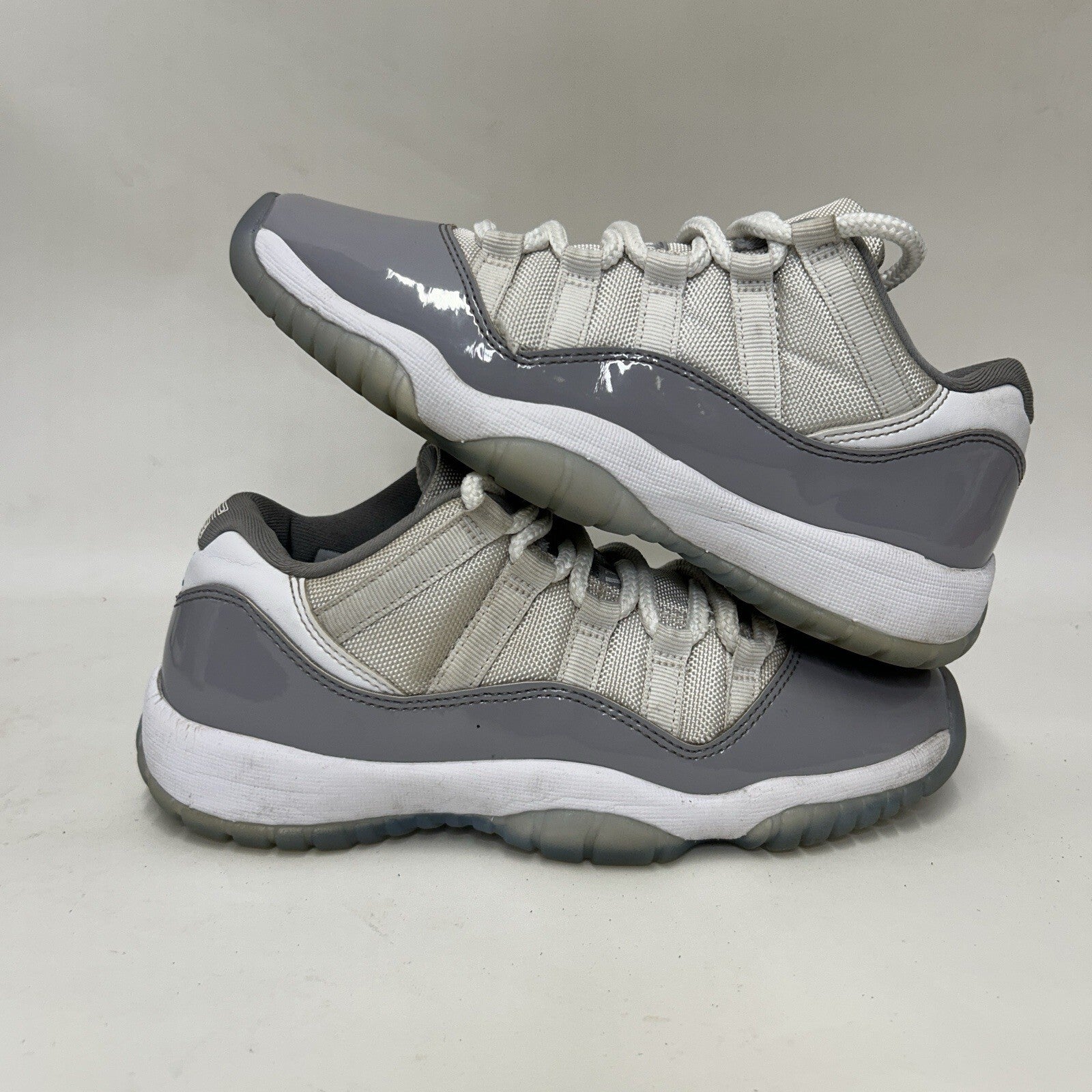 Nike Air Jordan 11 Retro Low GS “Cement Grey" 528896-140 5.5Y/Women’s 7 Worn