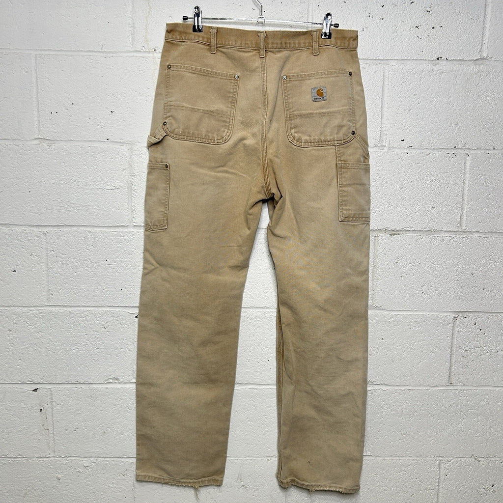 Vintage Carhartt DoubleKnee Canvas Pants “Brown” B01 BRN
