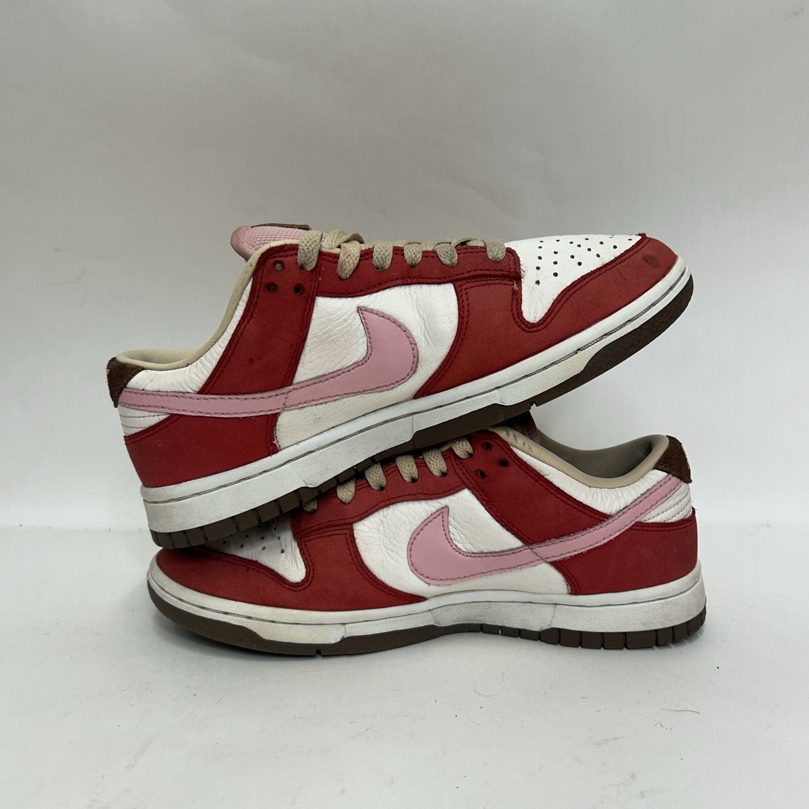 Nike Dunk Low Premium WMNS "Bacon" Sport Red/Sheen FB7910-600 Women’s 7