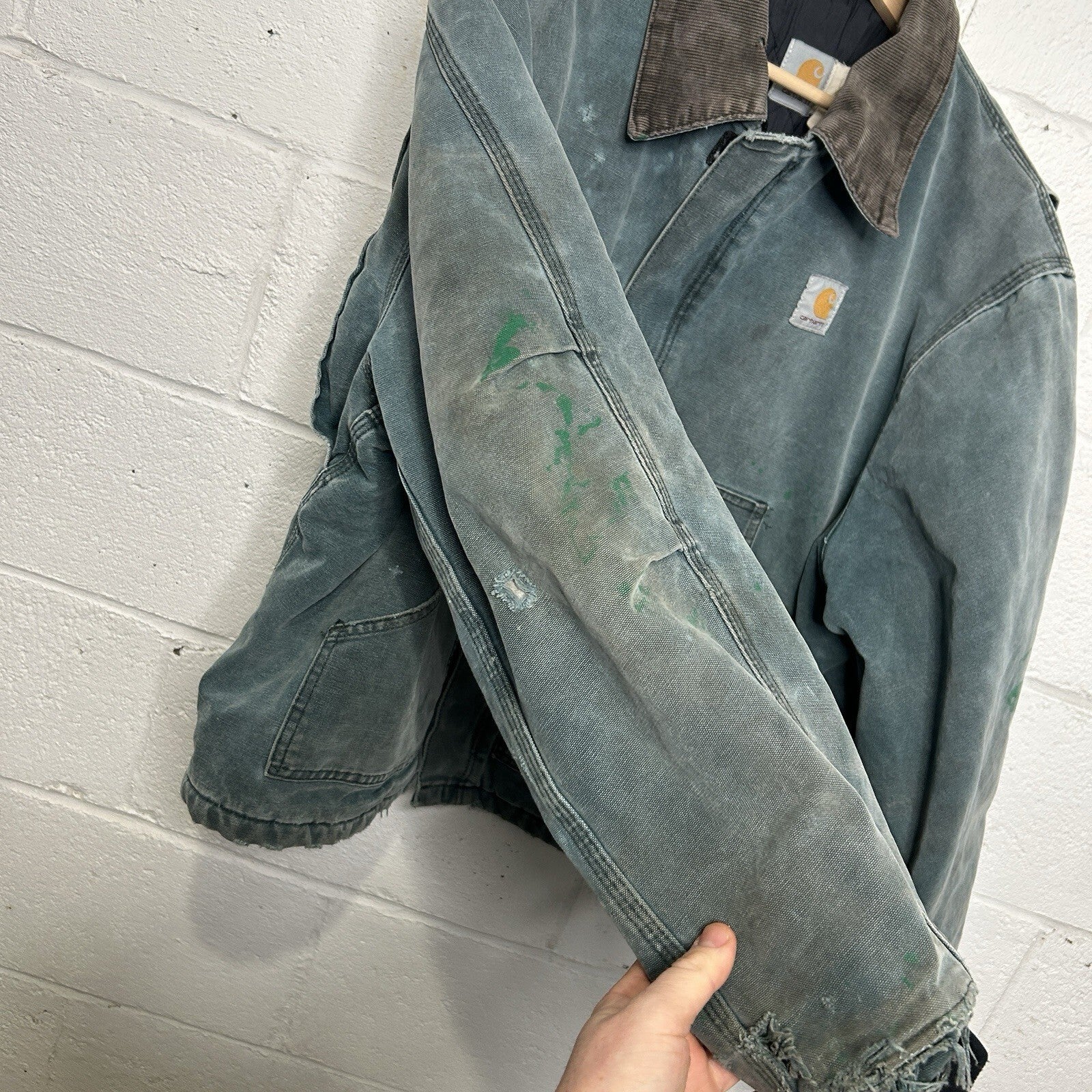 Vintage Carhartt Quilted Artic Traditional Jacket “Hunter Green” J22 HTG