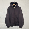 Vintage Faded Carhartt Thermal-Lined Hooded Zip-Up Jacket “Black” J149 Men’s LRG