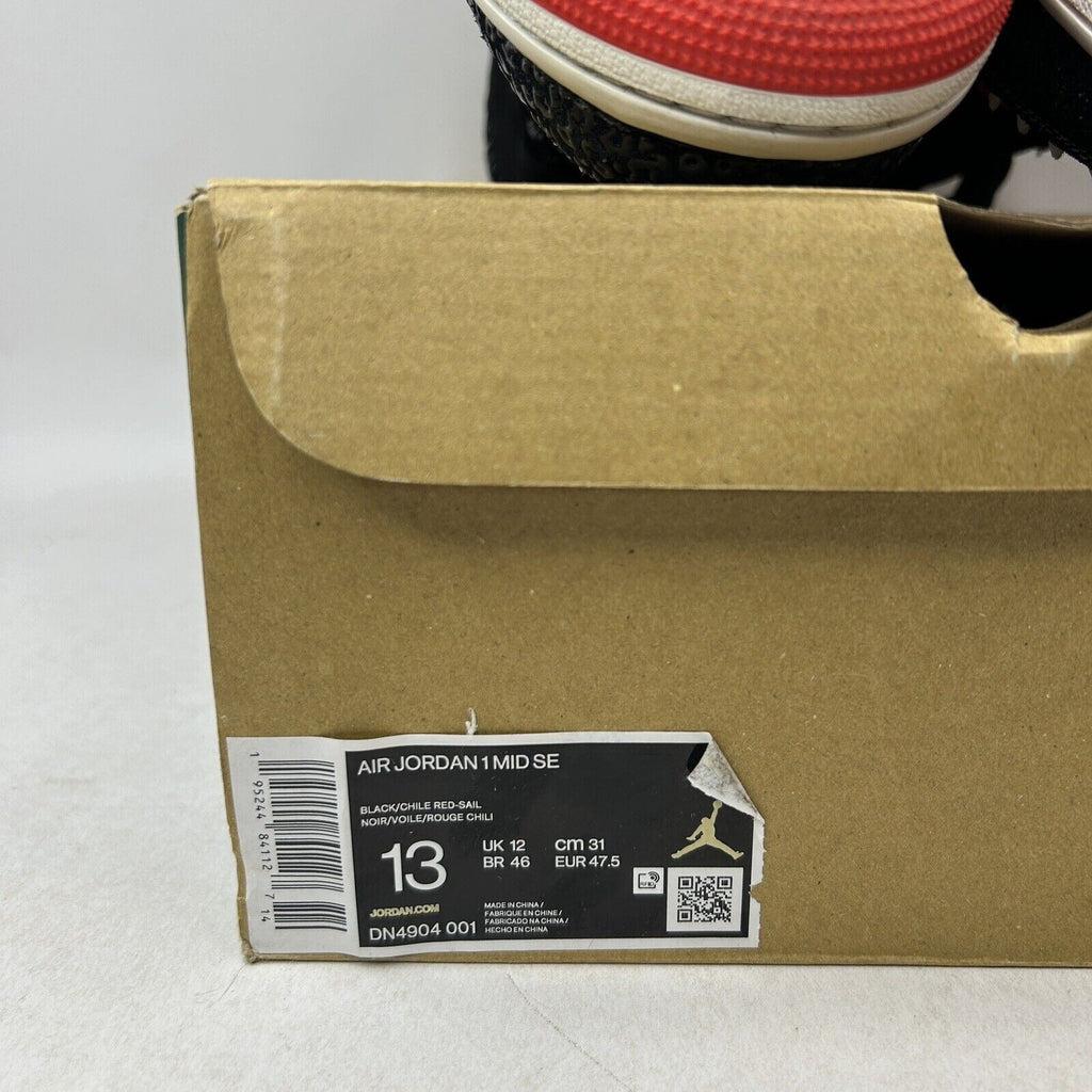 Nike Shoes Air Jordan 1 Retro Mid SE “Siempre Familia” DN4904-001 Men’s 13 Worn