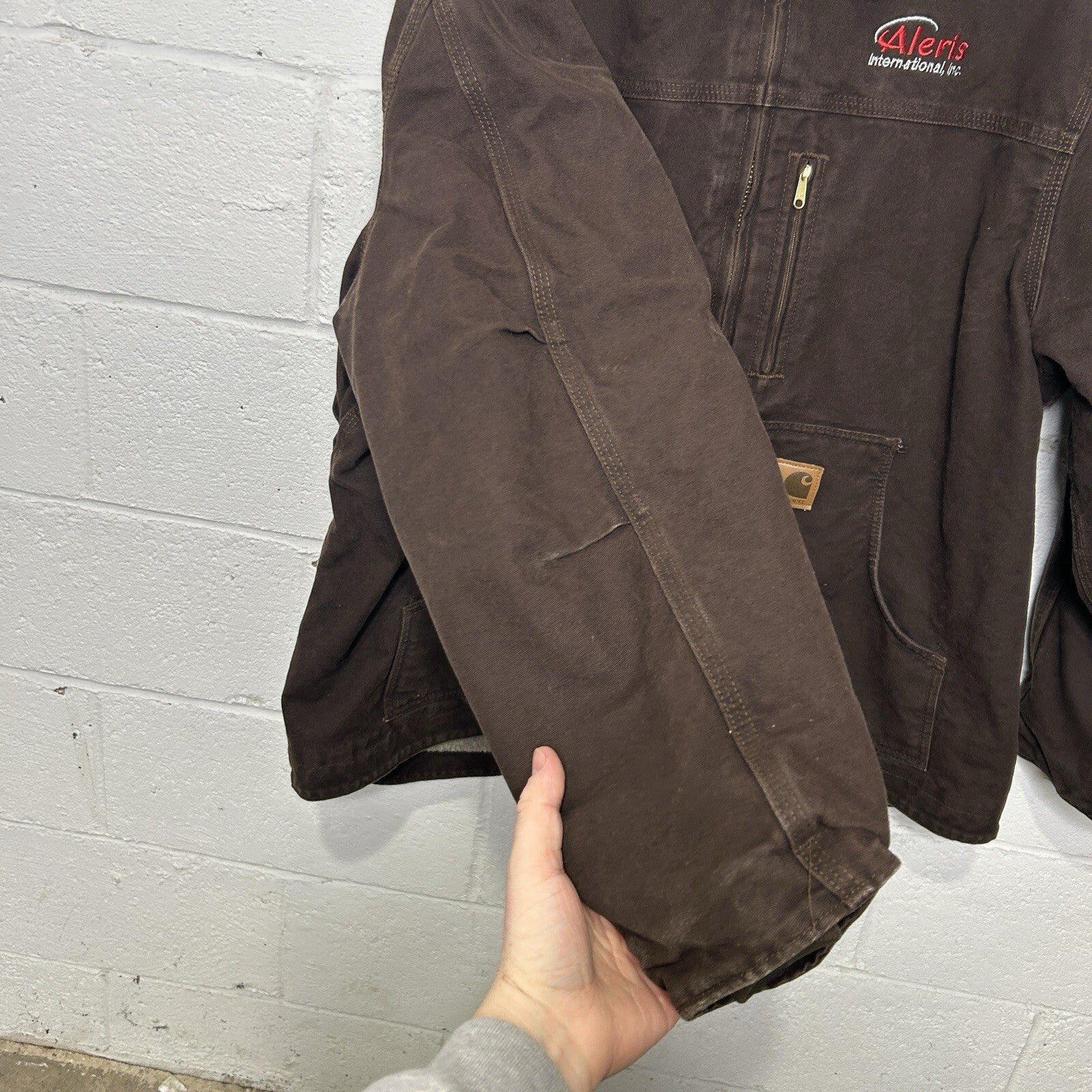 Vintage Carhartt Sherpa-Lined Ridge Jacket “Dark Brown” C61 DKB Men’s X-Large