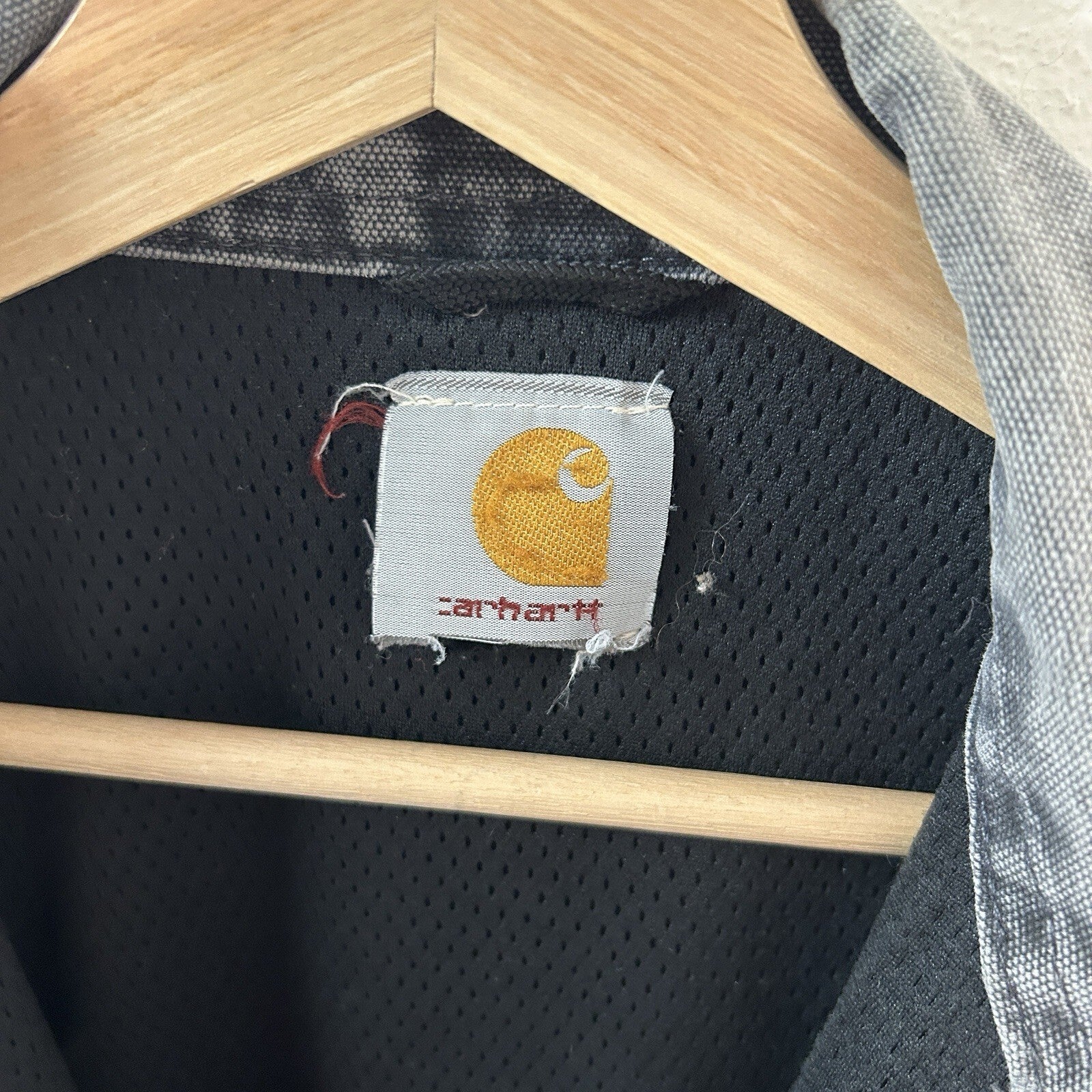 Vintage Carhartt Mesh-Lined Santa Fe Bomber Jacket “Petrol” J102 PTL Men’s Small