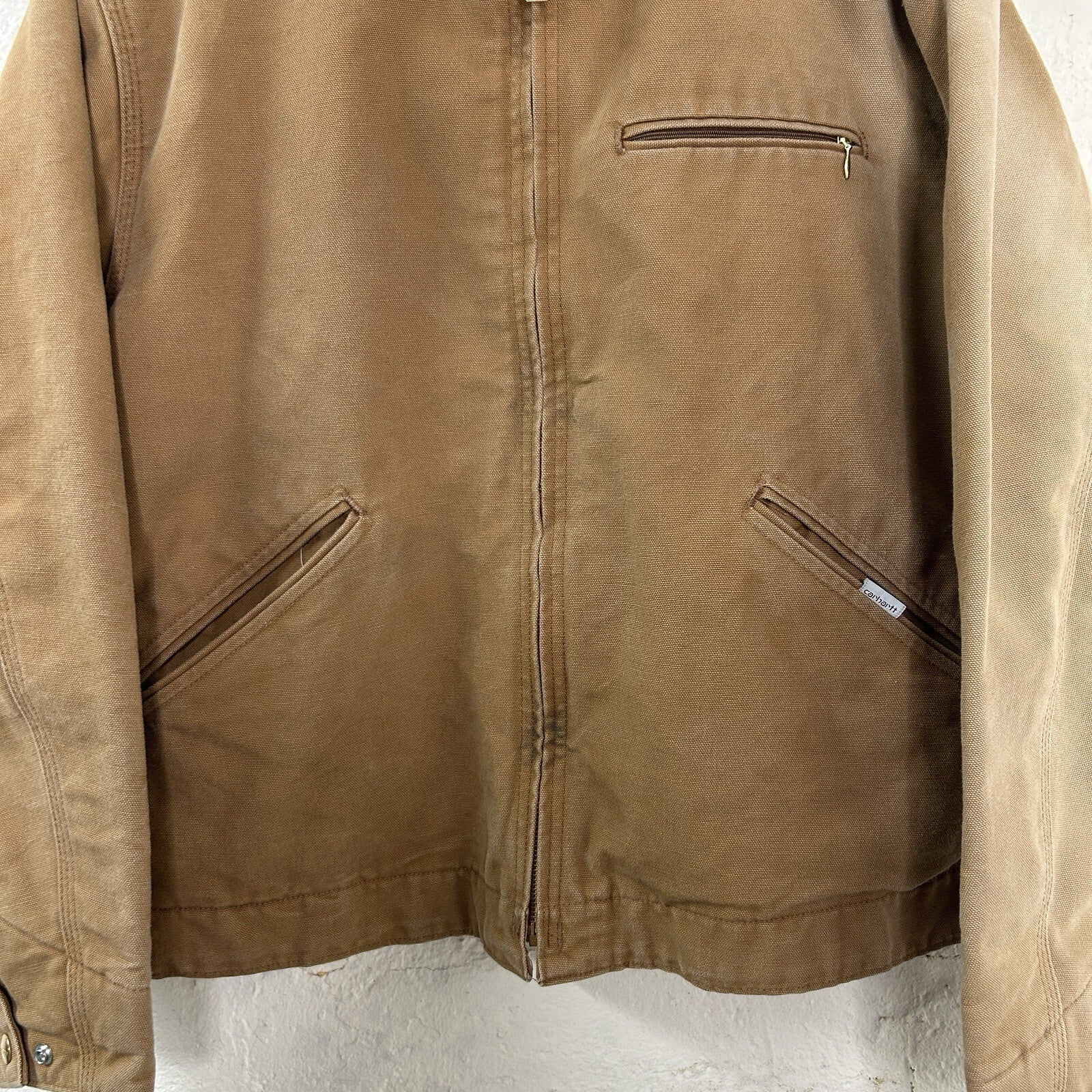 Vintage Carhartt Blanket-Lined Detroit Jacket “Brown” 6BLJ Men’s Medium