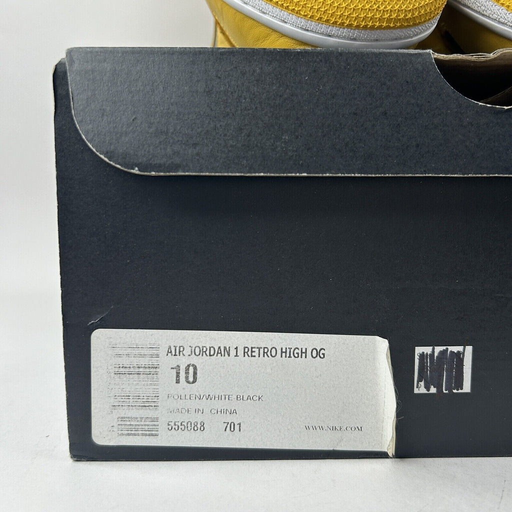 Nike Shoes Air Jordan 1 Retro High OG “Pollen” 555088-701 Men’s 10 Worn