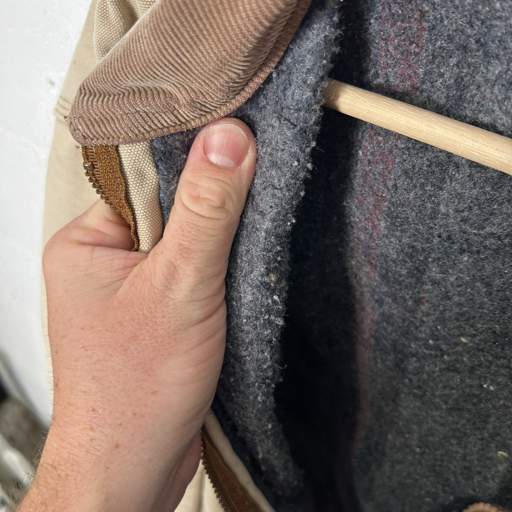Vintage Carhartt Blanket-Lined Detroit Jacket “Brown” J01