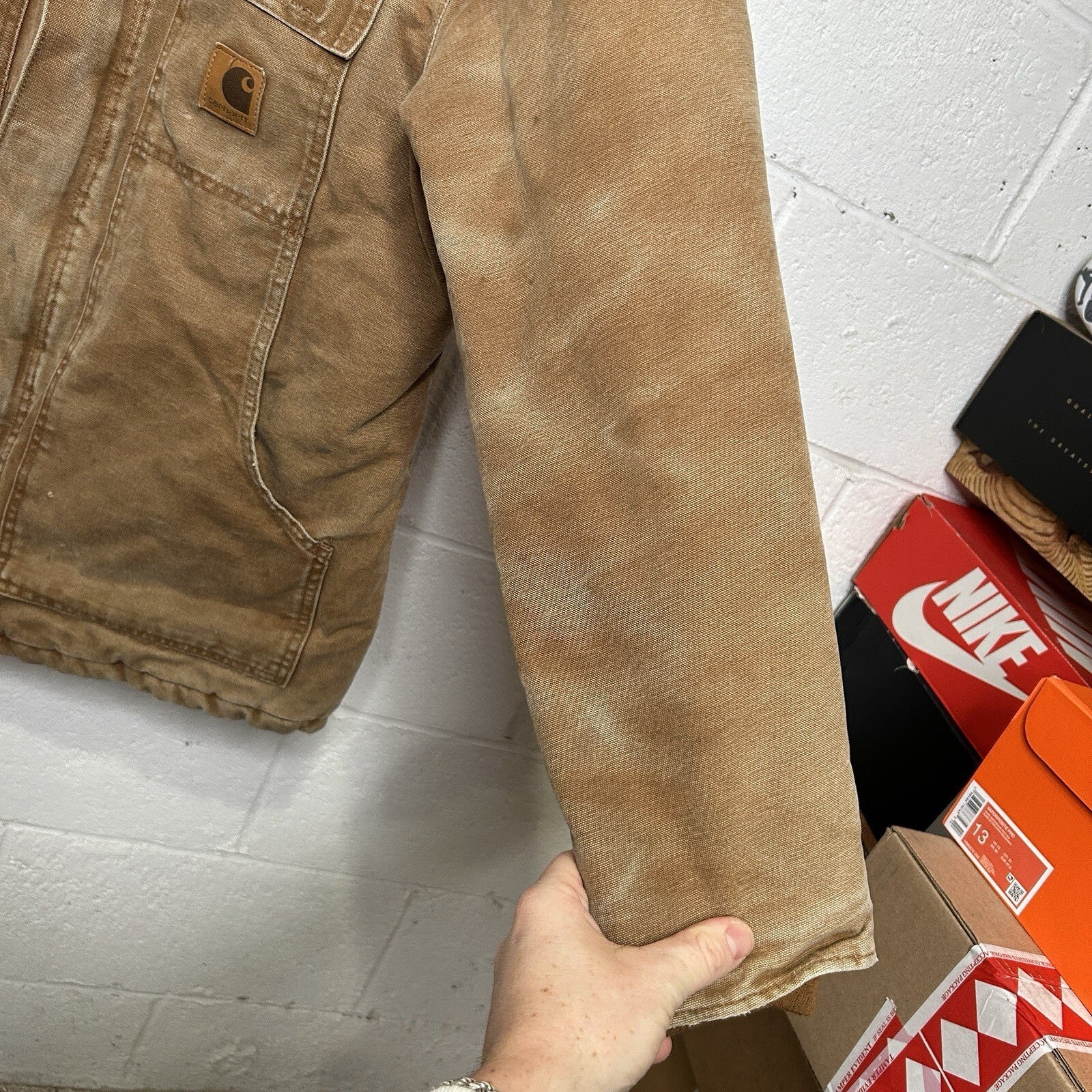 Vintage Carhartt Quilted Artic Jacket “Brown” C26 BRN Men’s Medium
