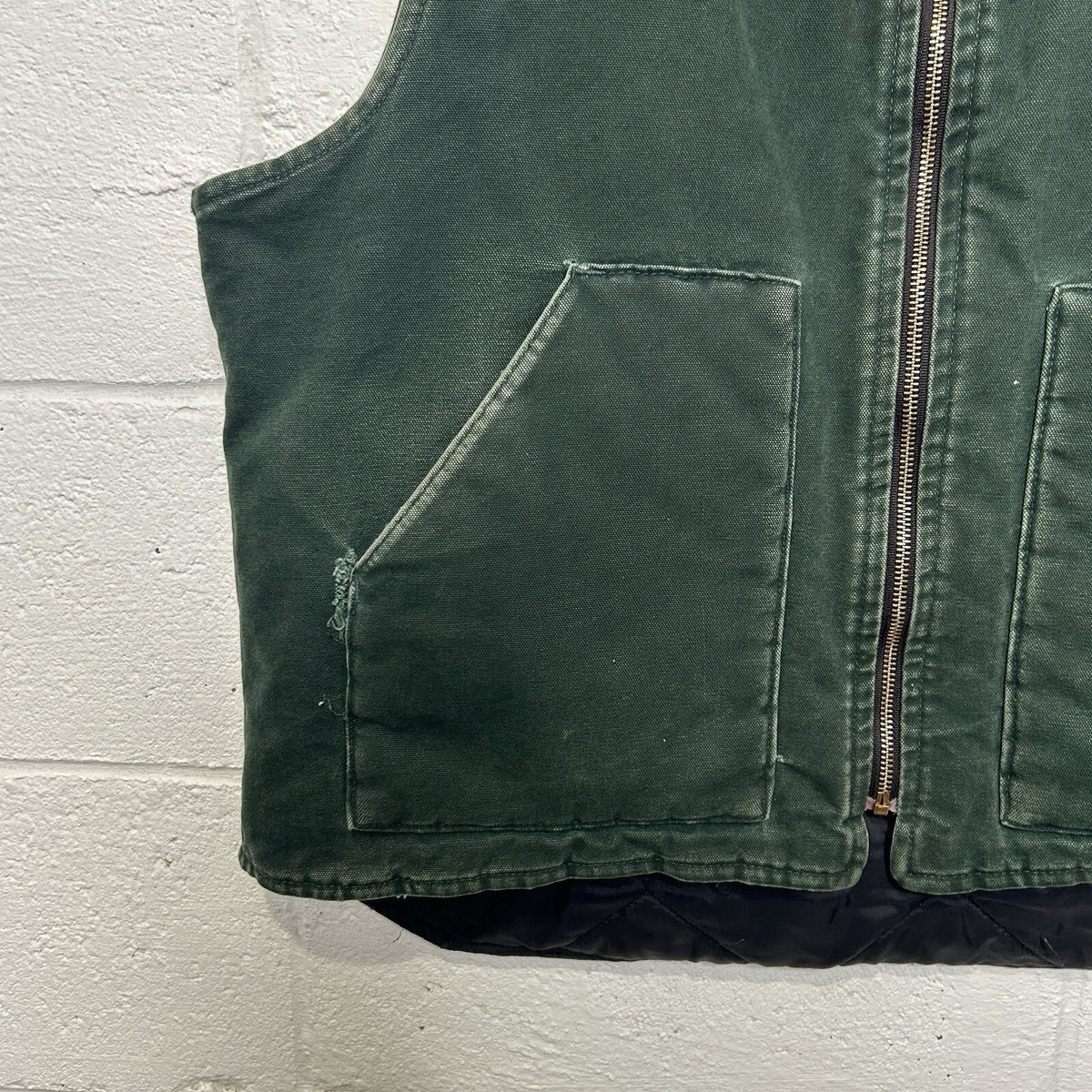 Vintage Carhartt Quilted Artic Vest “Spruce Green” V02 SPC Men’s X-Large
