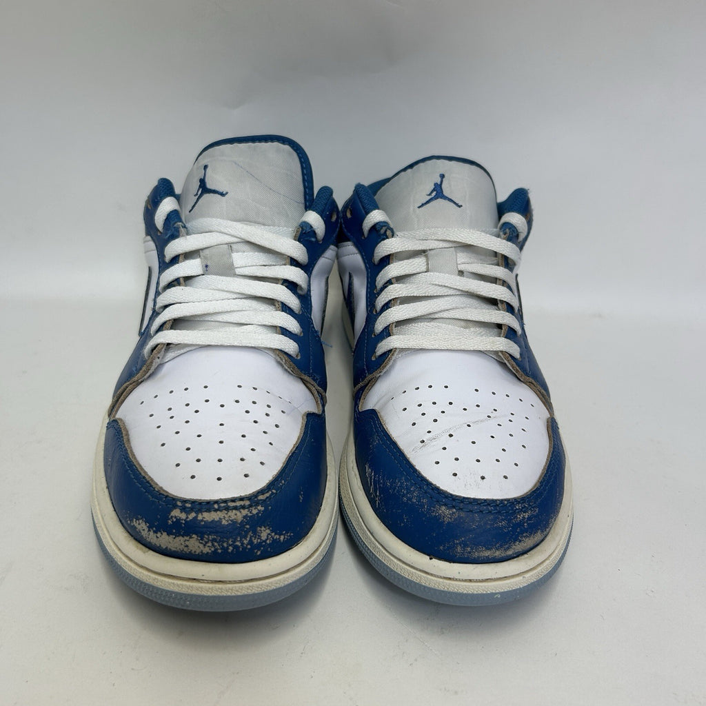 Nike Air Jordan 1 Retro Low “White Industrial Blue”  FN5214-141 Men’s 10