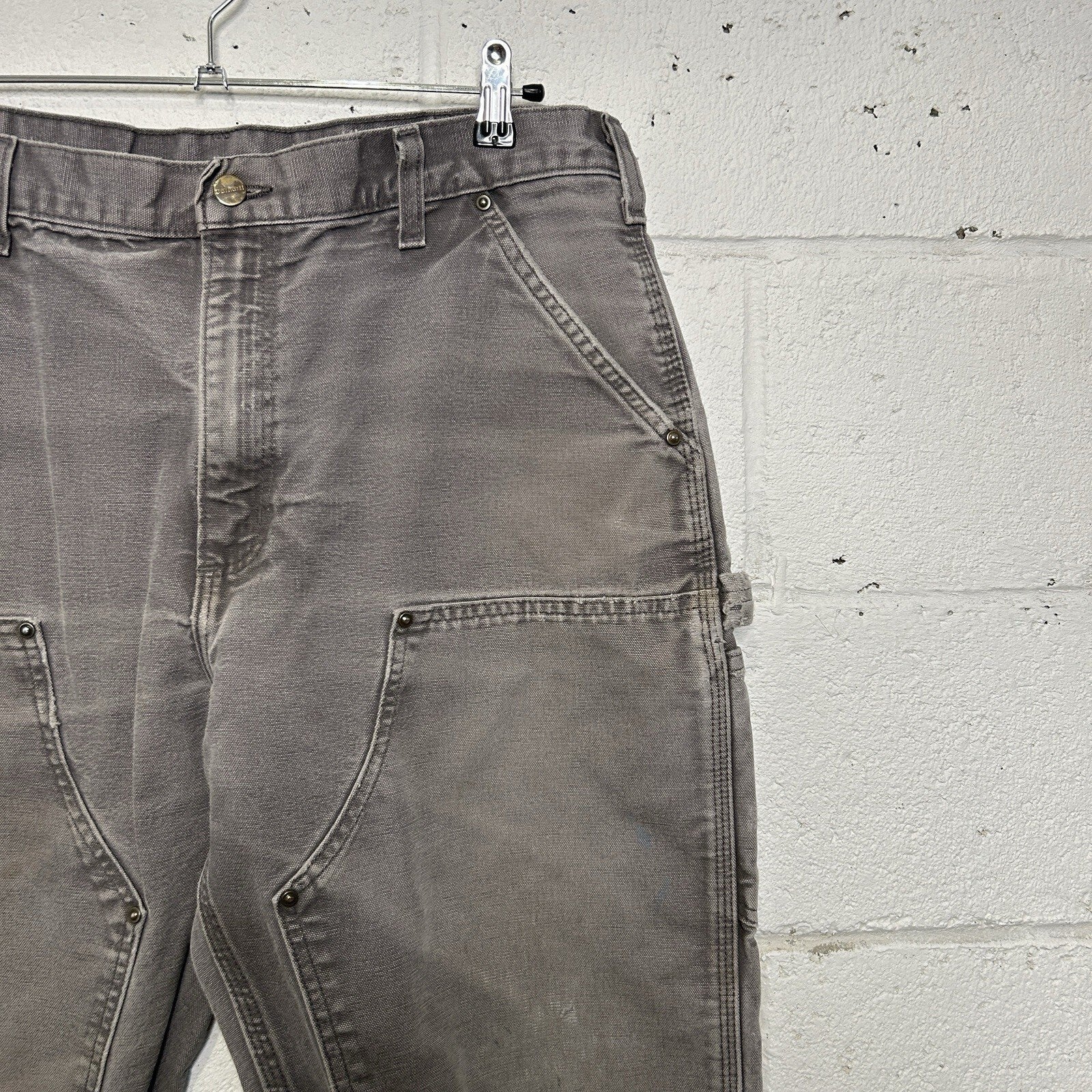 Vintage Carhartt DoubleKnee Pants “Gravel Grey” B136 GVL