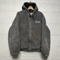 Vintage Carhartt Quilted Hooded Active Jacket “Gravel Grey” J130 GVL Men’s Large