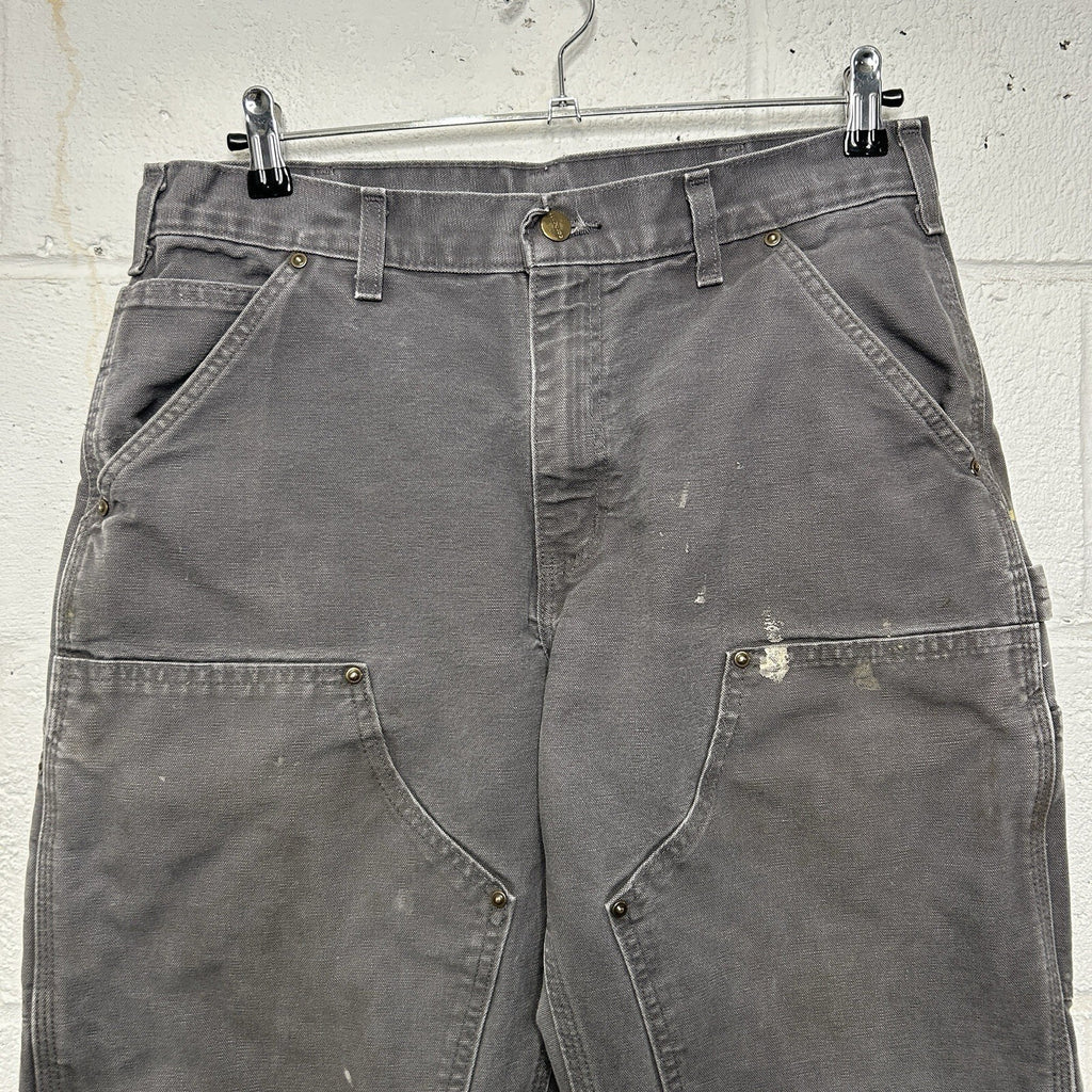 Vintage Carhartt Dungaree DoubleKnee Pants “Gravel Grey”