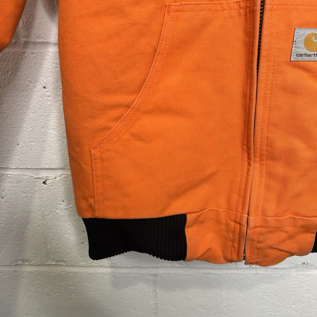 Vintage Carhartt Quilted Active Jacket “Blaze Orange” J140 BLZ Men’s Medium