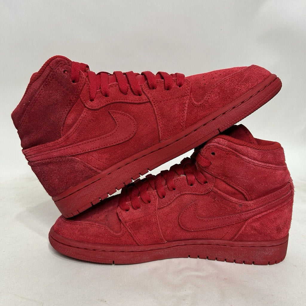 Nike Air Jordan 1 Retro High OG “Red Suede” 332550-603 Men’s 8 Worn