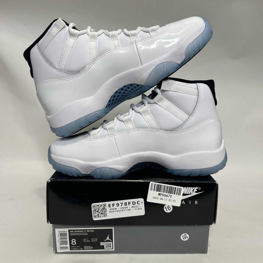 Nike Air Jordan 11 Retro OG “Legend Blue/Columbia” CT8012-104 Men’s 8 New