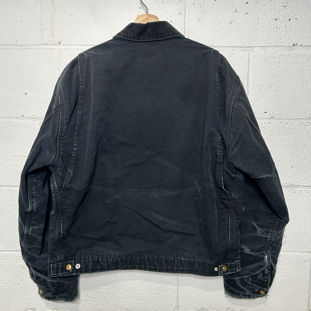 Vintage Carhartt Blanket-Lined Detroit Jacket “Black” Leupold J001 BLK Men’s L