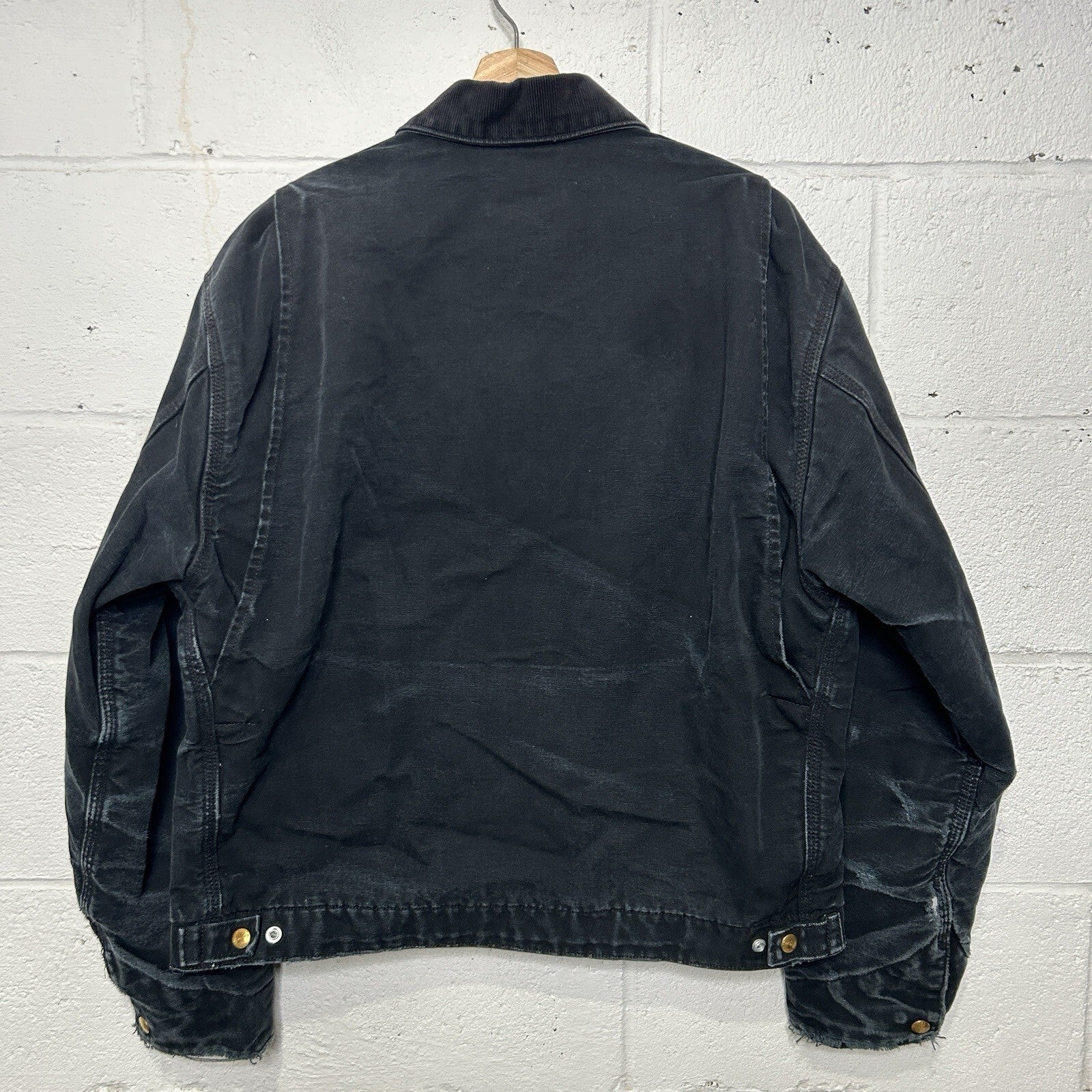 Vintage Carhartt Blanket-Lined Detroit Jacket “Black” Leupold J001 BLK Men’s L