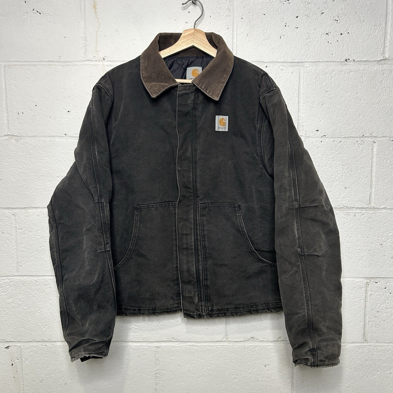 Vintage Carhartt Quilted Artic Jacket “Black” JQ185/J02 BLK Men’s X-Large