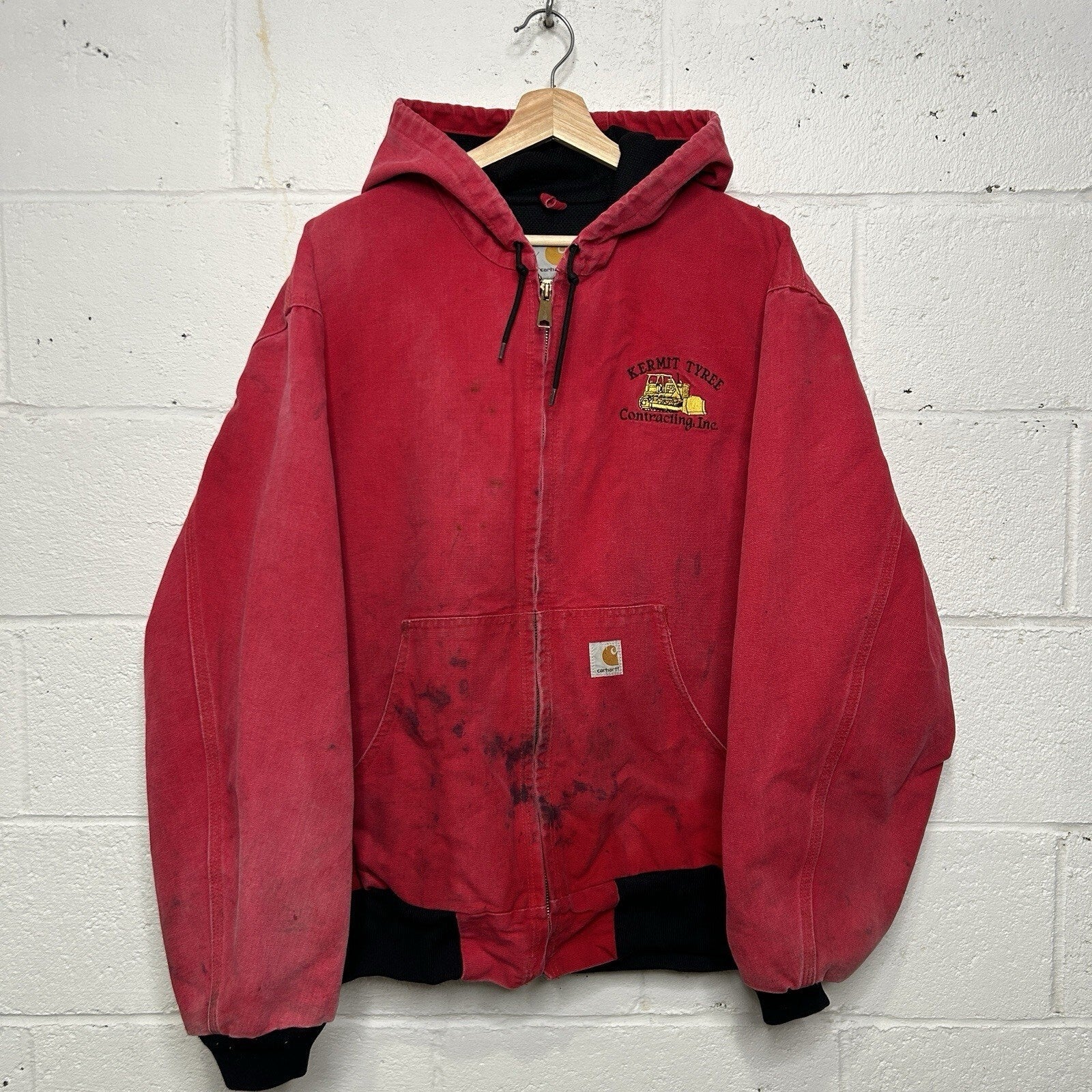 Vintage Carhartt Thermal-Lined Active Jacket “Red” J131 RED