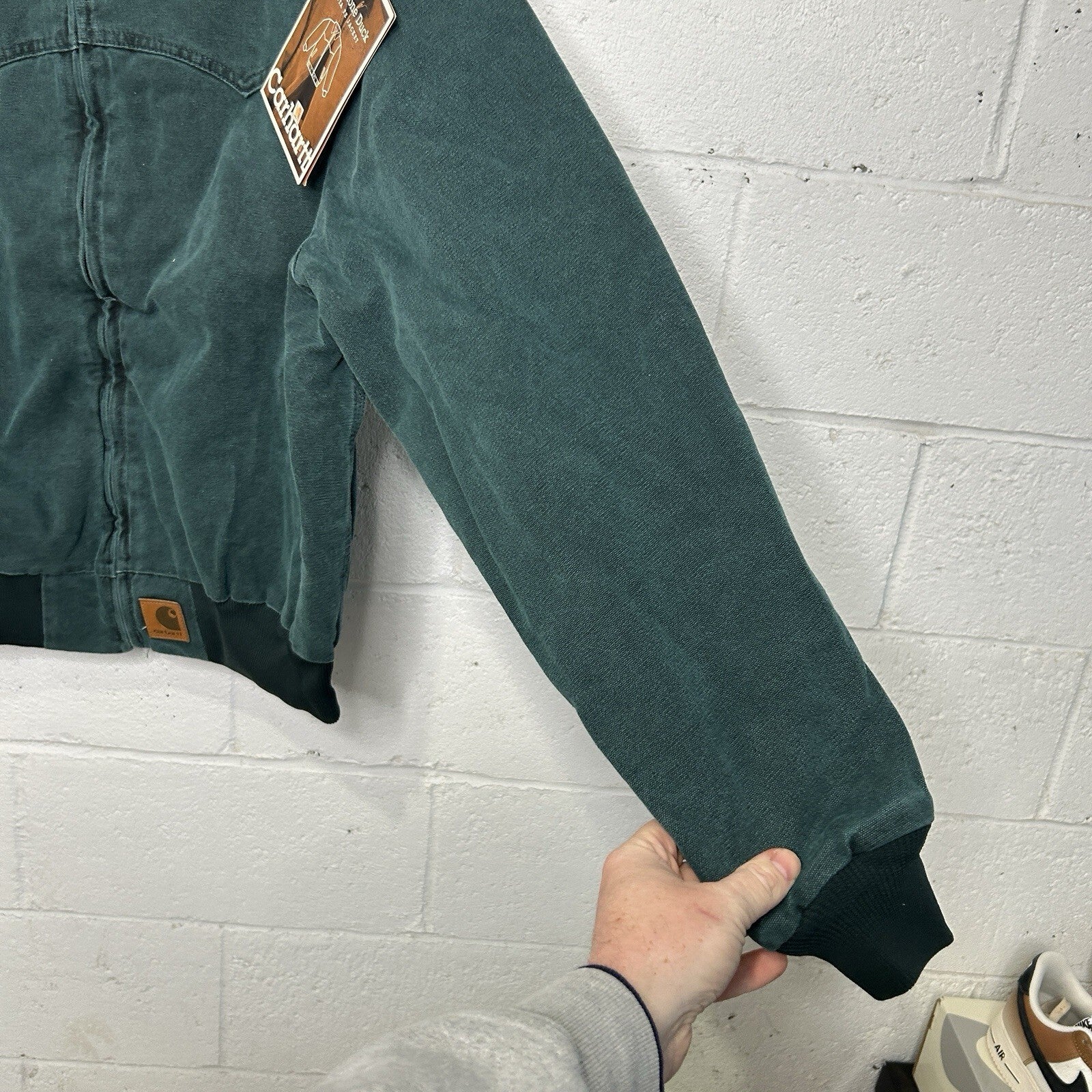 Vintage Carhartt Santa Fe Jacket “Hunter Green” J14 HTG Men’s Large NEW