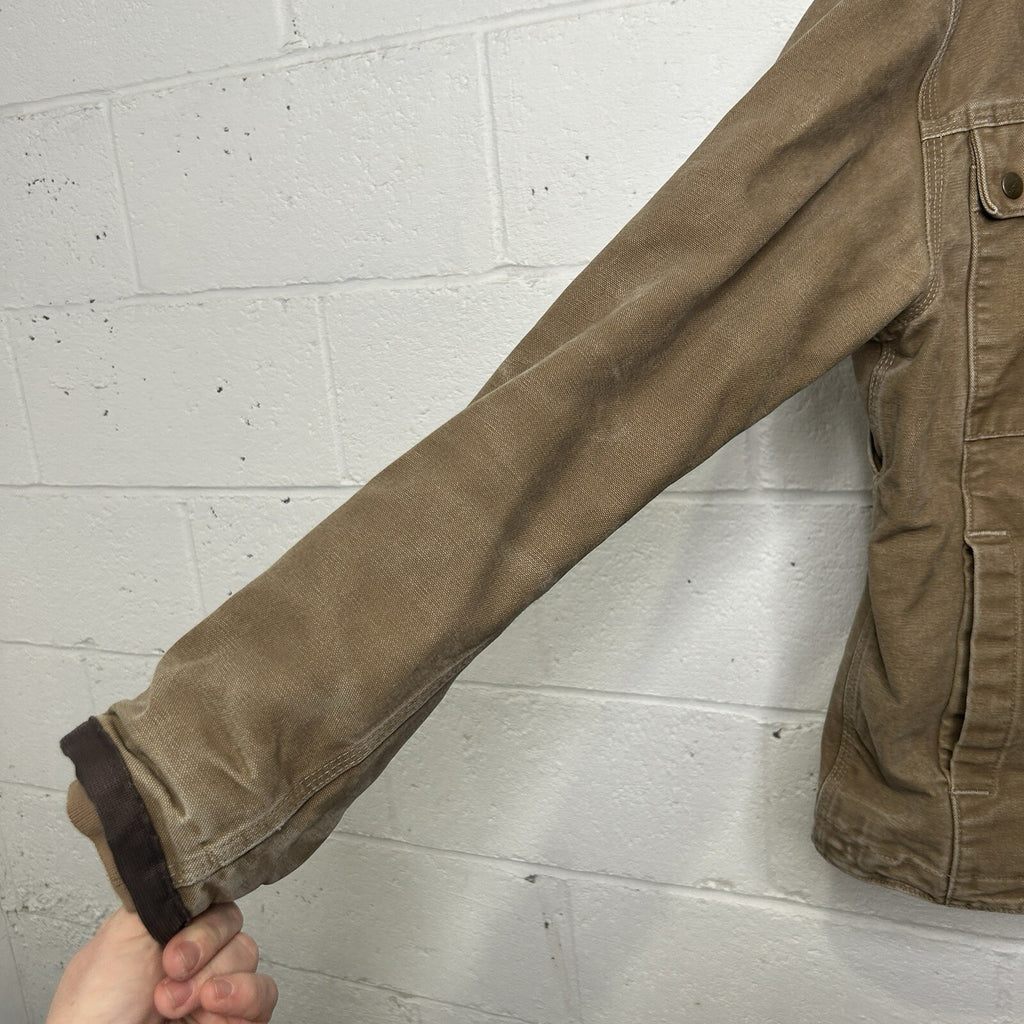 Carhartt Sherpa-Lined Bartlett Hooded Jacket “Frontier Brown” 102285-903 Men’s S