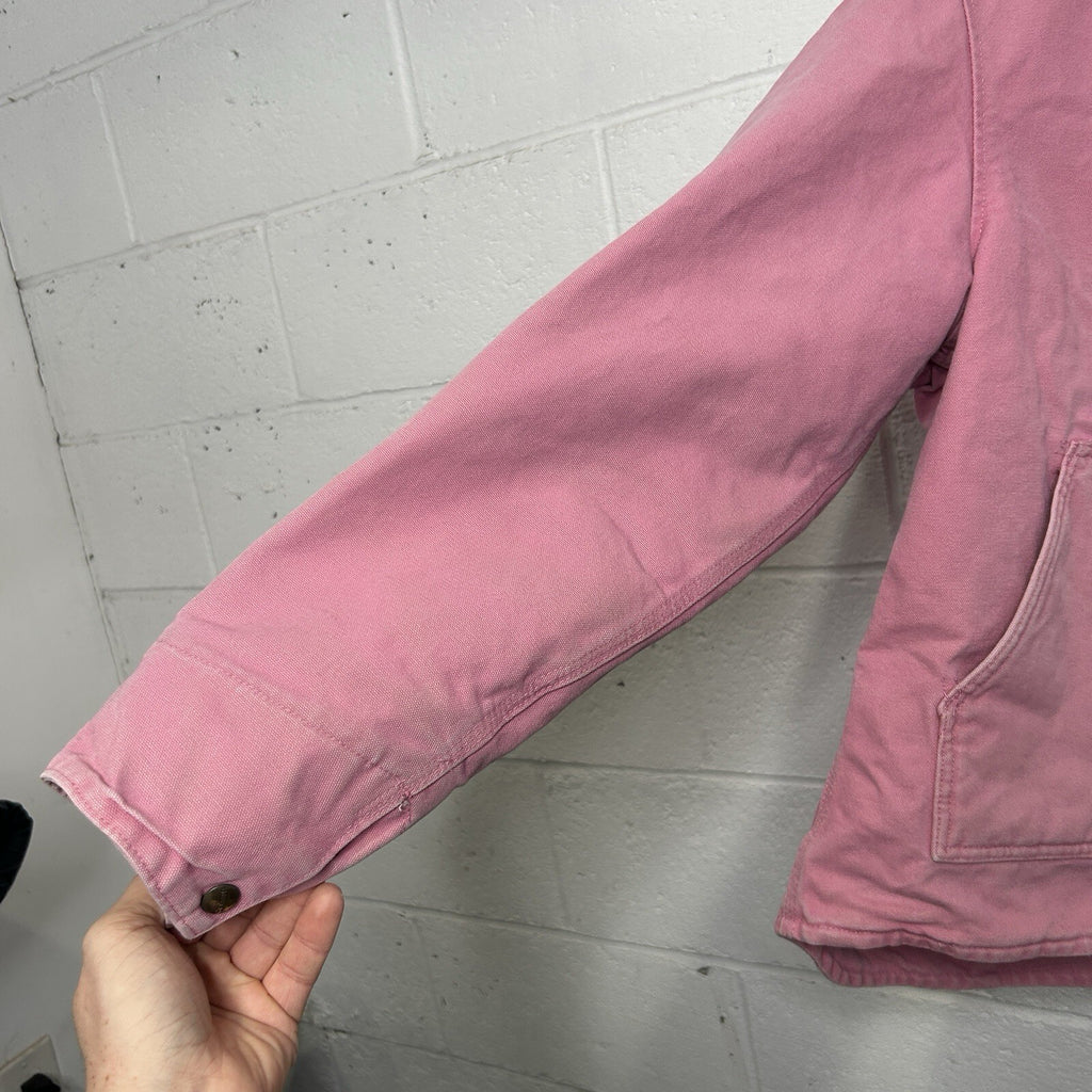 Vintage Carhartt Sherpa-Lined Canyon Jacket “Pink Rose” WJ022 PKR Women’s XL