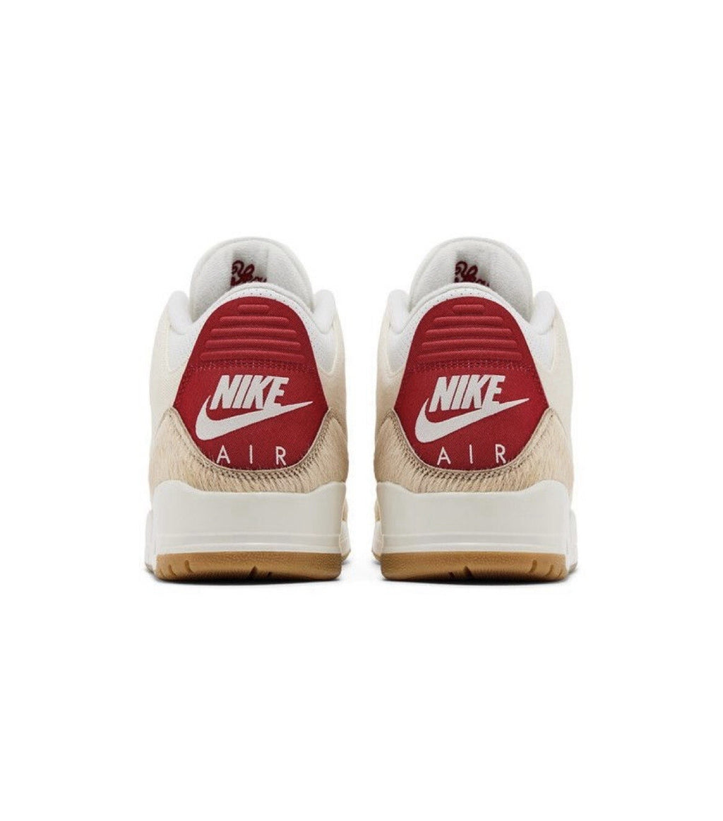 Levis x Jordan Air Jordan 3 Retro 'Ecru Denim' Beige Red IR0910-400 Men’s New