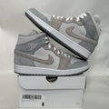 Nike Air Jordan 1 Mid SE WMNS “Particle Grey/Fleece” DO7139-002 Women’s 10 New