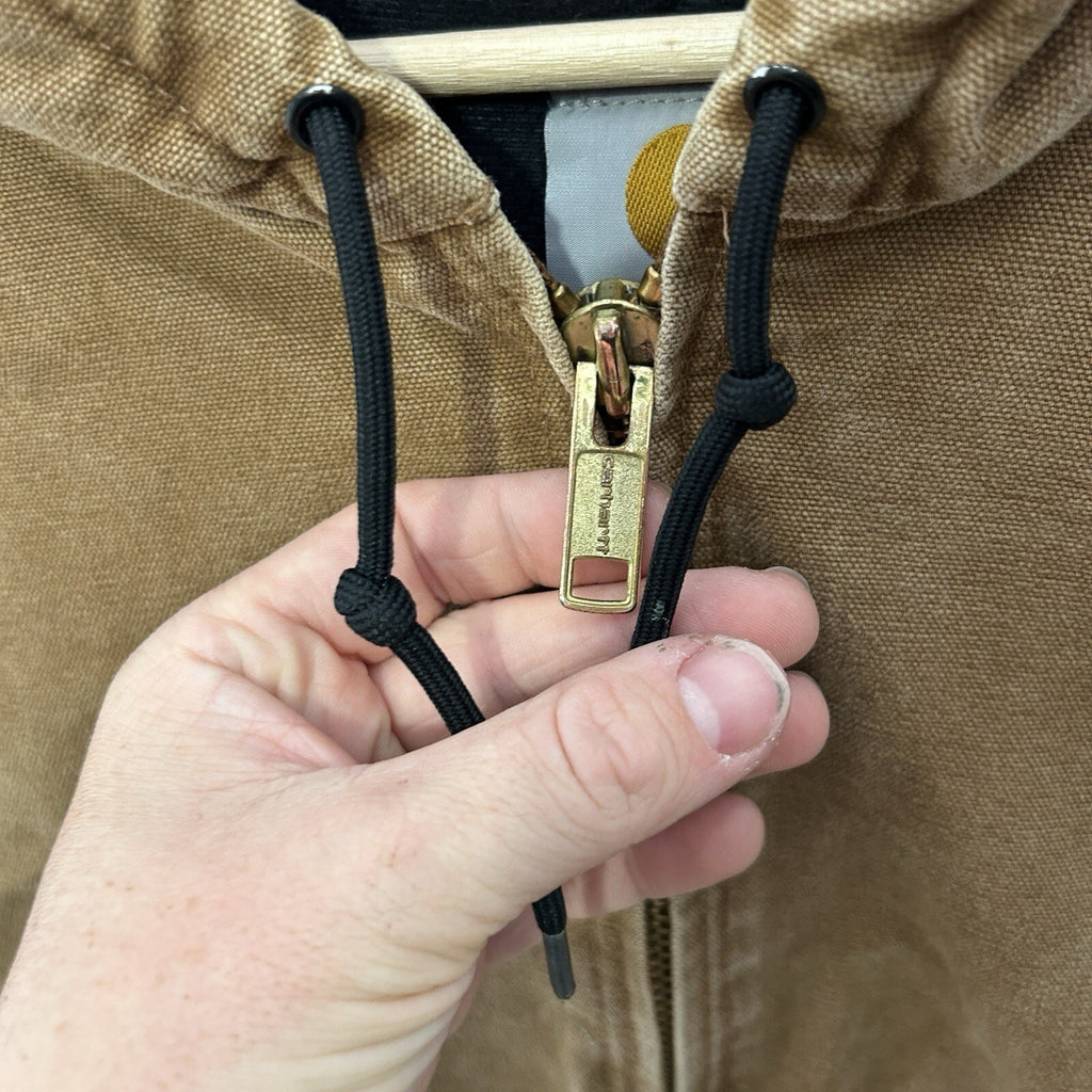 Carhartt Hooded Quilt-Lined Active Jacket “Brown” J130-211