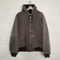 Vintage Carhartt Quilted Hooded Active Jacket “Chestnut” J130 CHT Men’s Medium