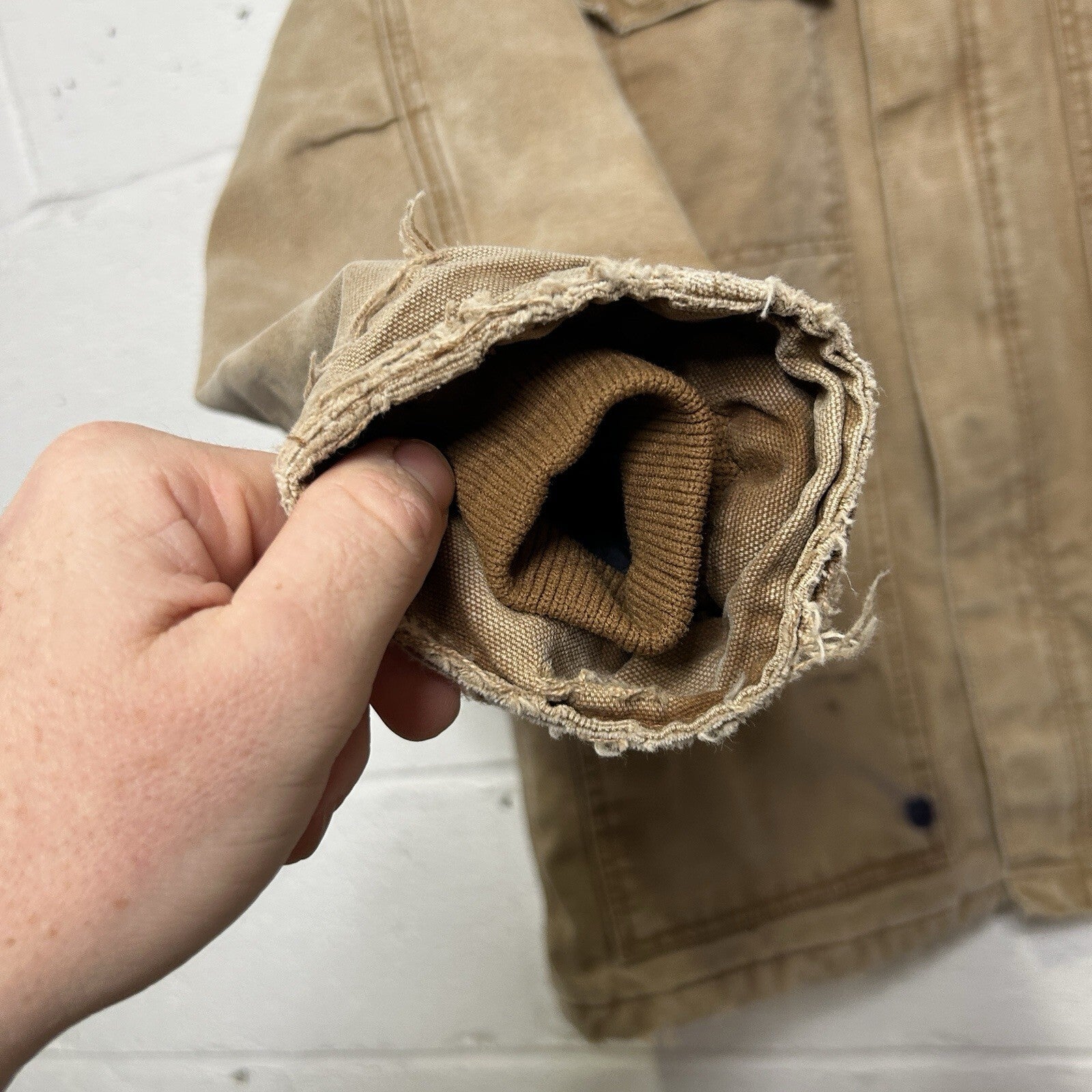 Vintage Carhartt Quilted Artic Jacket “Brown” YYC26 BRN Youth XL/Men’s Small