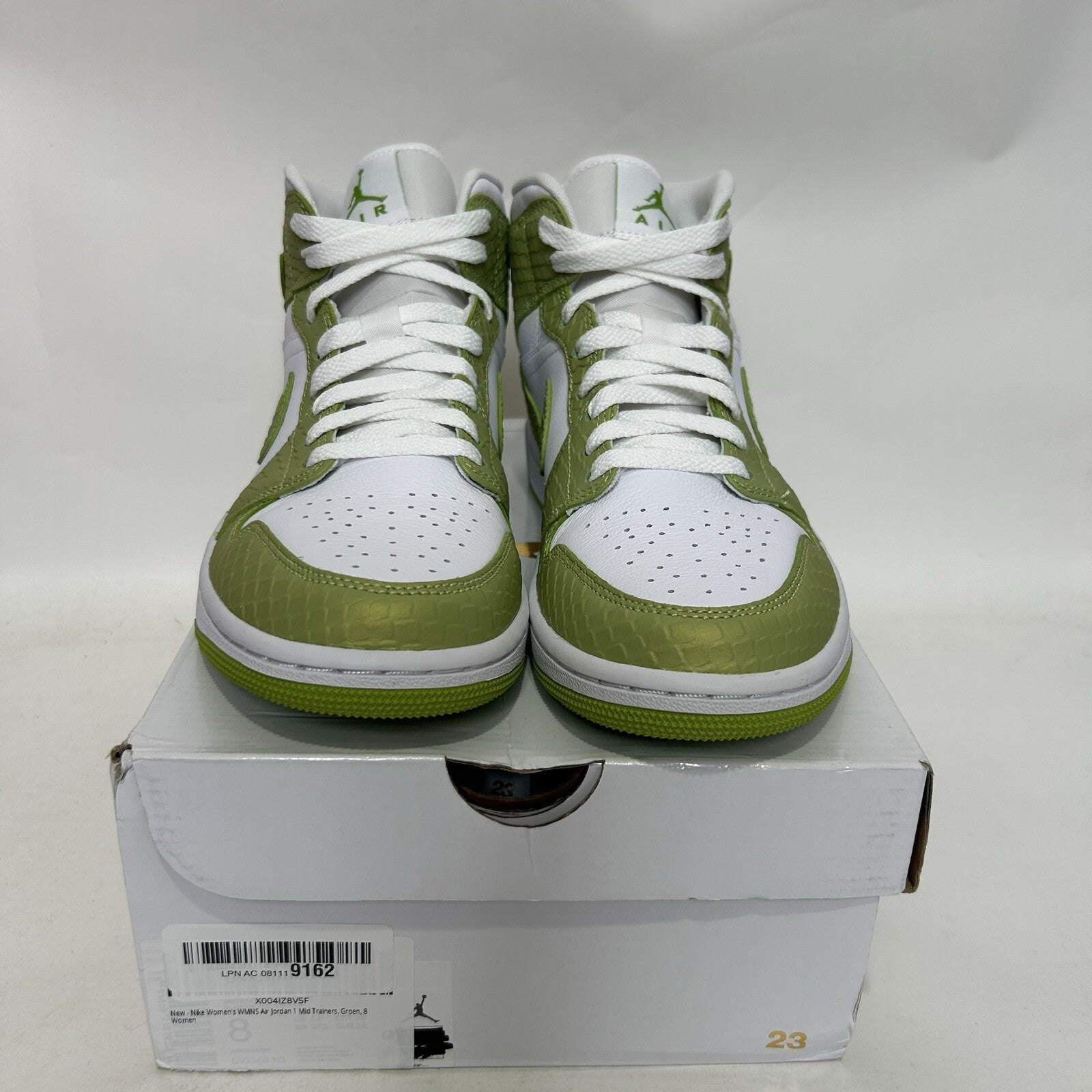 Nike Air Jordan 1 Retro Mid SE WMNS “Green Python” DV2959-113 Women’s 8 New