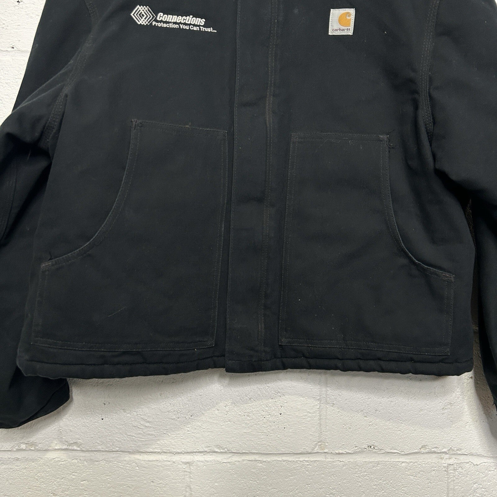 Vintage Carhartt Quilted Traditional Artic Jacket “Black” J02 BLK Men’s X-Large