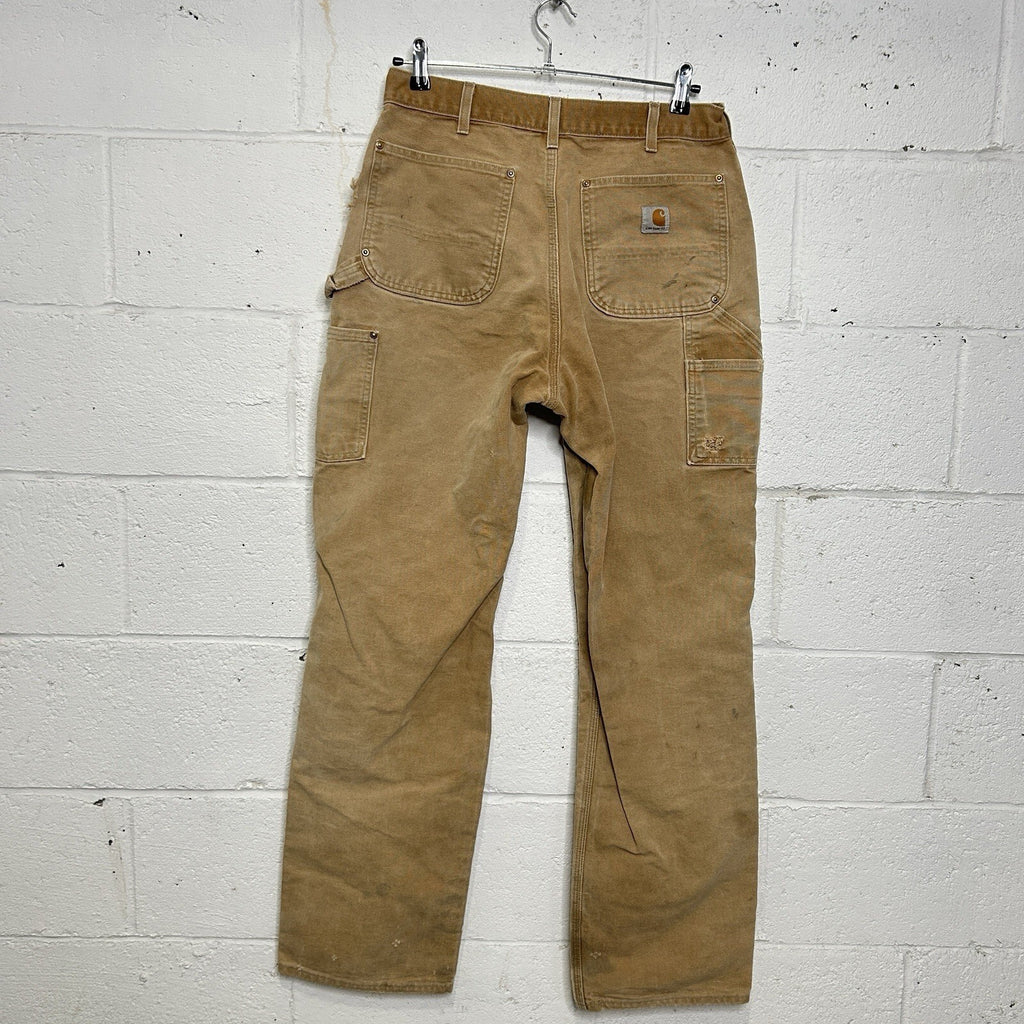 Vintage Carhartt Canvas DoubleKnee Pants “Brown” B01