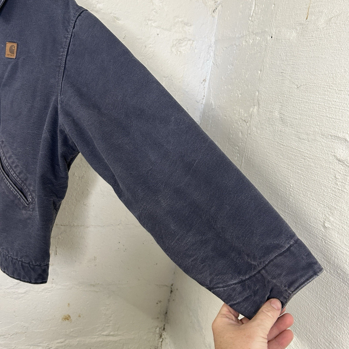 Vintage Carhartt Blanket-Lined Detroit Jacket “Petrol Blue” J204 PTB