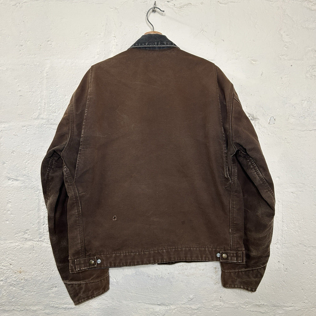 Vintage Carhartt Blanket-Lined Detroit Jacket “Dark Brown” J97 DKB Men’s Large