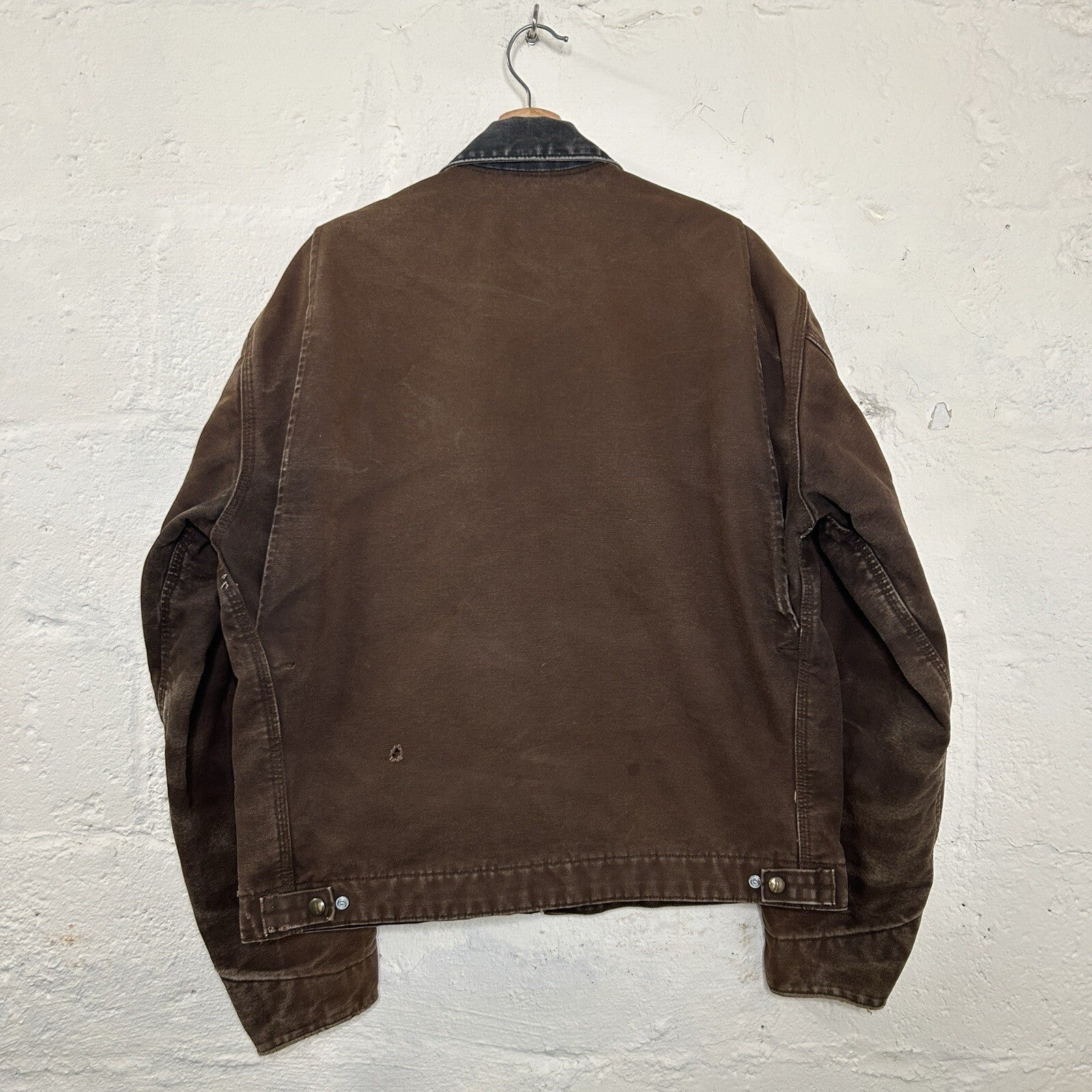 Vintage Carhartt Blanket-Lined Detroit Jacket “Dark Brown” J97 DKB Men’s Large